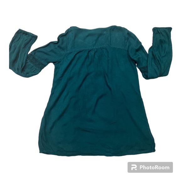 Arizona Teal Gauzy Top size medium. Boho style - Picture 13 of 14